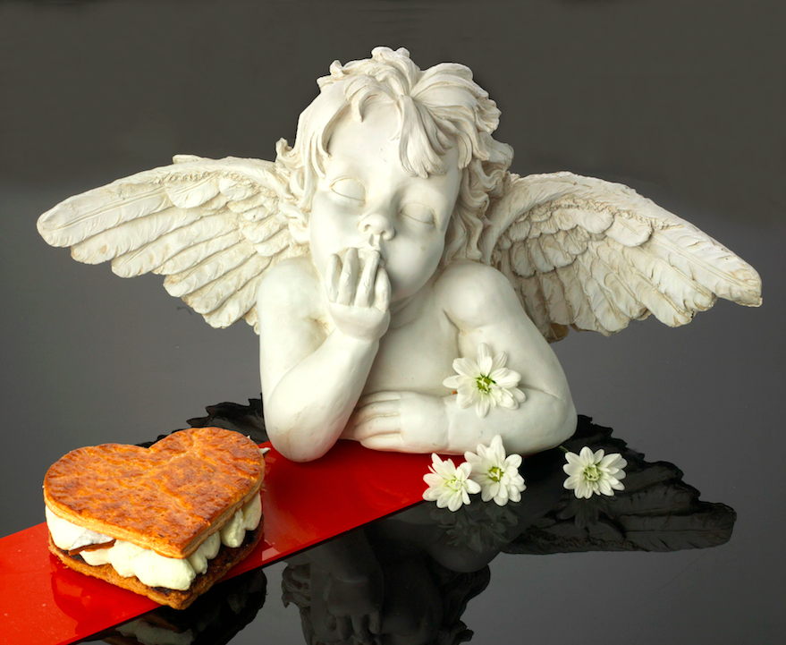 Postre de San Valent&iacute;n de Pasteler&iacute;a Mallorca